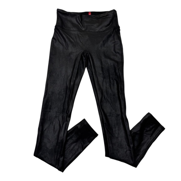 Spanx Faux Leather Black Leggings Pants - Picture 10 of 10